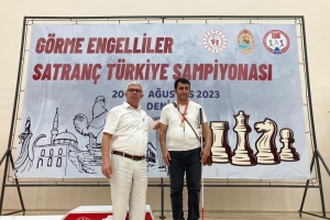 TÜRKİYE GÖRME ENGELLİLER SATRANÇ ŞAMPİYONASI DENİZLİDE YAPILDI