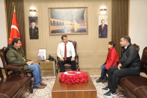 SAYIN VALİMİZ İLE BİR ARAYA GELDİK...