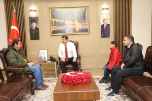 SAYIN VALİMİZ İLE BİR ARAYA GELDİK...