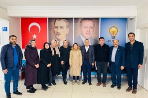 KULÜBÜMÜZDEN AK PARTİ EYYÜBİYE BELEDİYE BAŞKANI VE KADIN KOLLARINA ZİYARET...