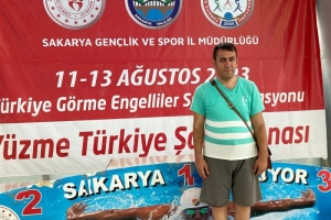 TÜRKİYE GÖRME ENGELLİLER YÜZME ŞAMPİYONASI SAKARYA DA YAPILDI!
