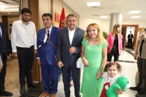 KULÜBÜMÜZDEN YENİ ATANAN VALİYE ZİYARET...