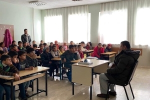 Hacıbayram Ortaokulundaki Öğrencilere Dünya Engelliler Günü İçin Seminer Verildi..
