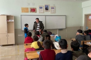 Hacıbayram Ortaokulundaki Öğrencilere Dünya Engelliler Günü İçin Seminer Verildi..