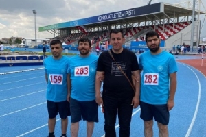 GÖRME ENGELLİLER ATLETİZM TÜRKİYE ŞAMPİYONASI KONYA'DA YAPILDI.