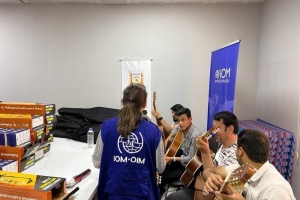 ULUSLARASI GÖÇ ÖRGÜTÜNÜN DESTEKLERİYLE MÜZİK KURSUMUZ BAŞLAMIŞTIR..