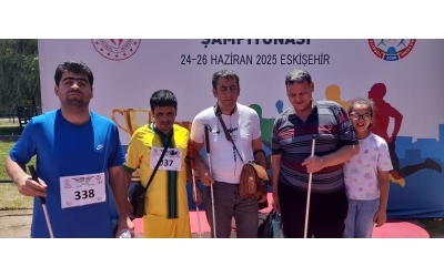Türkiye Görme Engelliler Atletizm Şampiyonası’na Şanlı İmzası