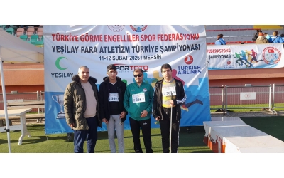 Şanlı Görme Engelliler Spor Kulübü Türkiye Atletizm Şampiyonası’nda