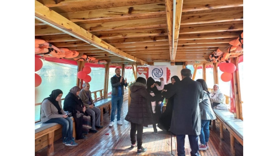 Engel tanımayan sporcularla birlikte Halfeti gezisi..