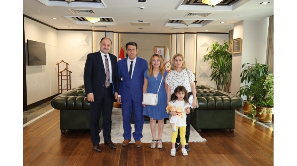 KULÜBÜMÜZDEN BÜYÜKŞEHİR BELEDİYE BAŞKANINA HAYIRLI OLSUN ZİYARETİ...