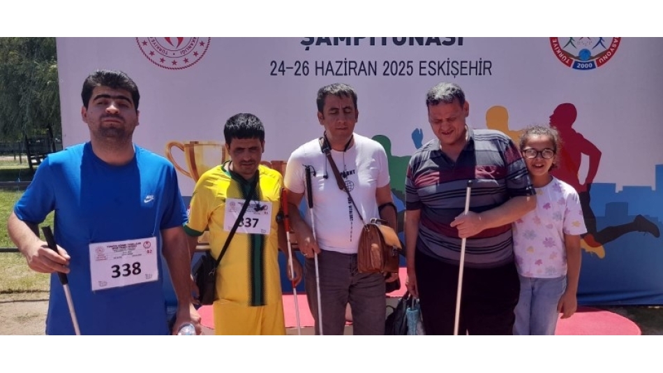 Türkiye Görme Engelliler Atletizm Şampiyonası’na Şanlı İmzası