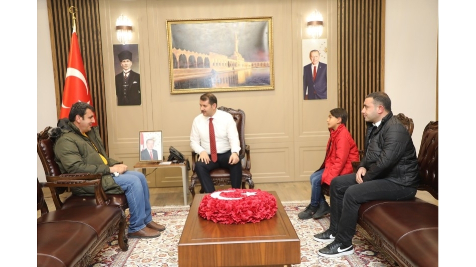 SAYIN VALİMİZ İLE BİR ARAYA GELDİK...