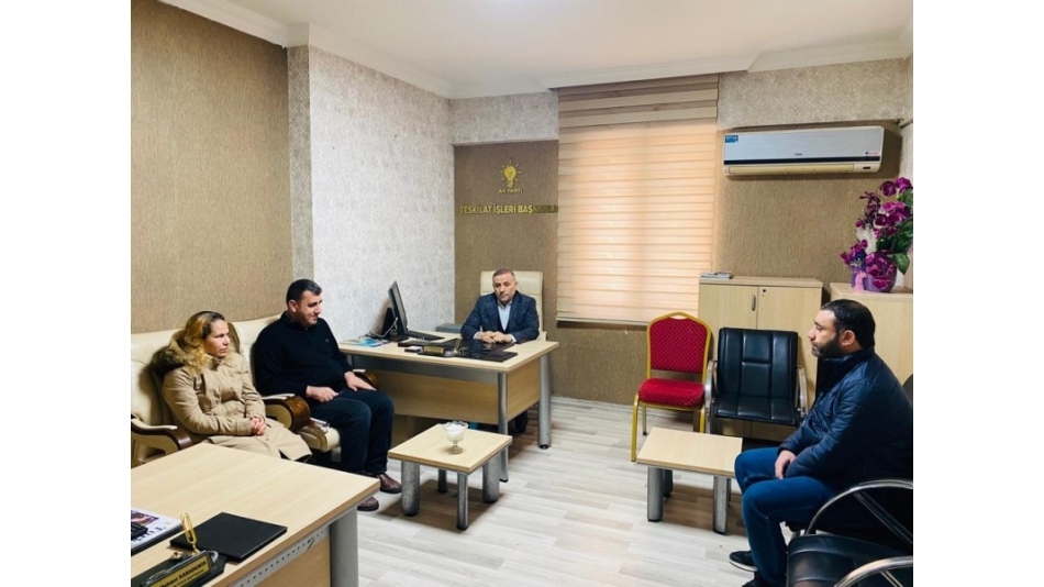 KULÜBÜMÜZDEN AK PARTİ EYYÜBİYE BELEDİYE BAŞKANI VE KADIN KOLLARINA ZİYARET...