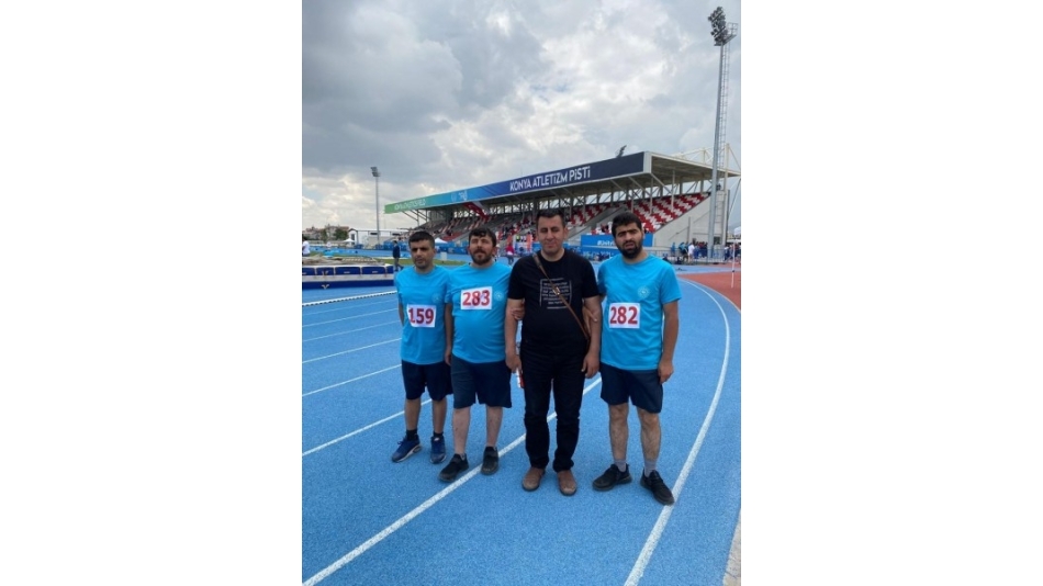 GÖRME ENGELLİLER ATLETİZM TÜRKİYE ŞAMPİYONASI KONYA'DA YAPILDI.