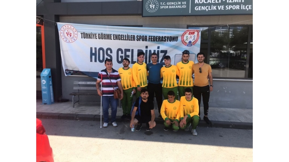 GÖRME ENGELLİLER GOALBALL SPOR MÜSABAKASI KOCAELİ'DE YAPILDI...