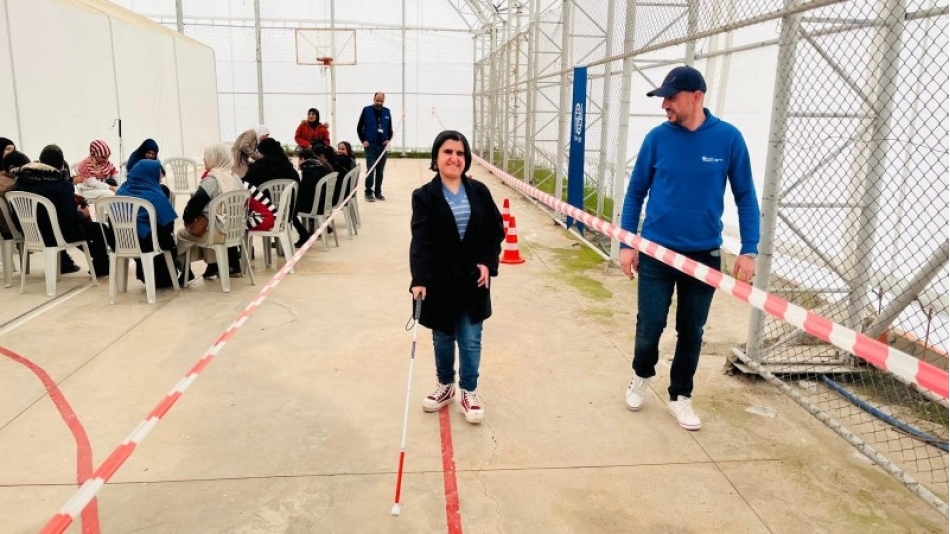 Şanlıurfa'da Görme Engelliler için Beyaz Baston ve Bağımsız Hareket Kursu